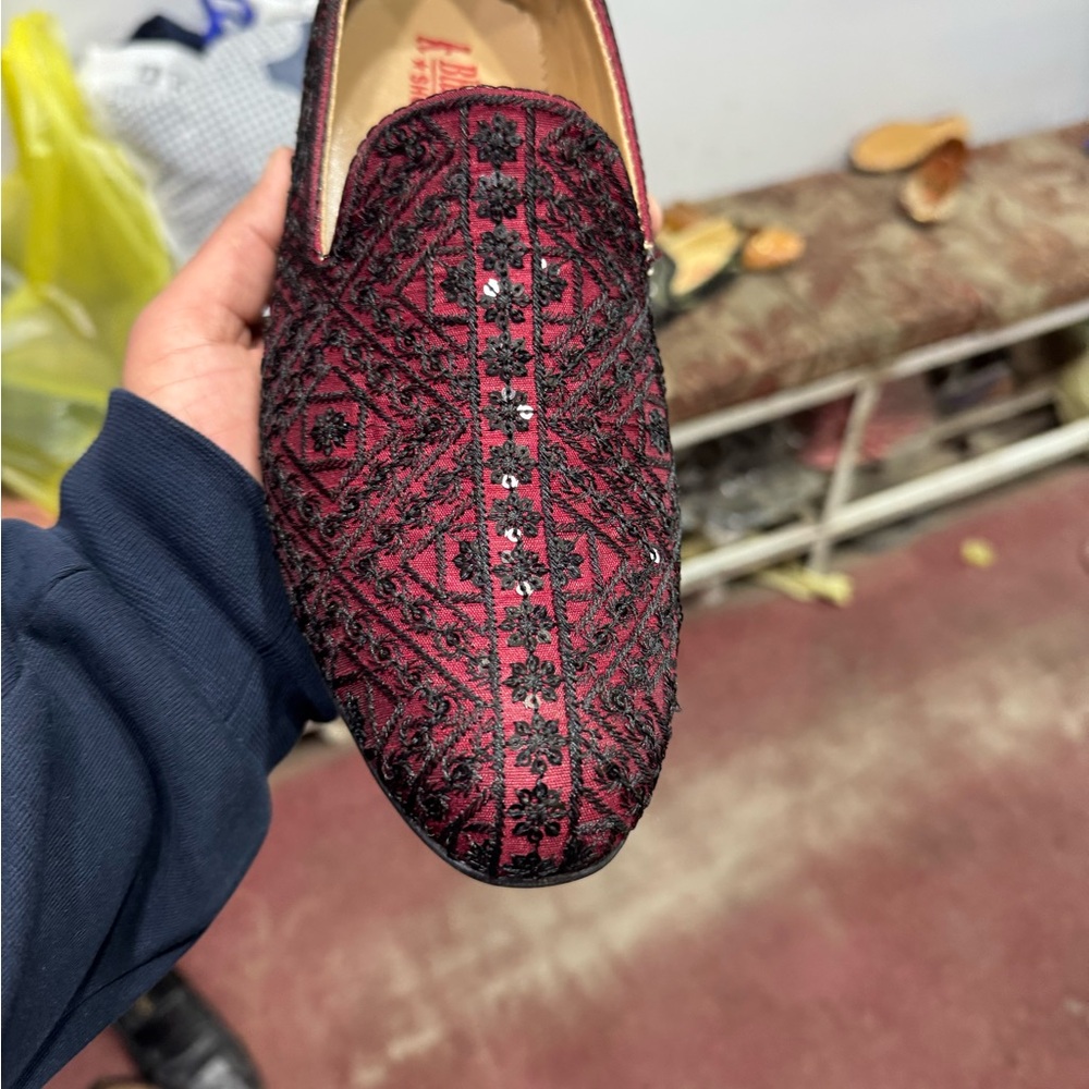 Stylish Embroidered Loafers